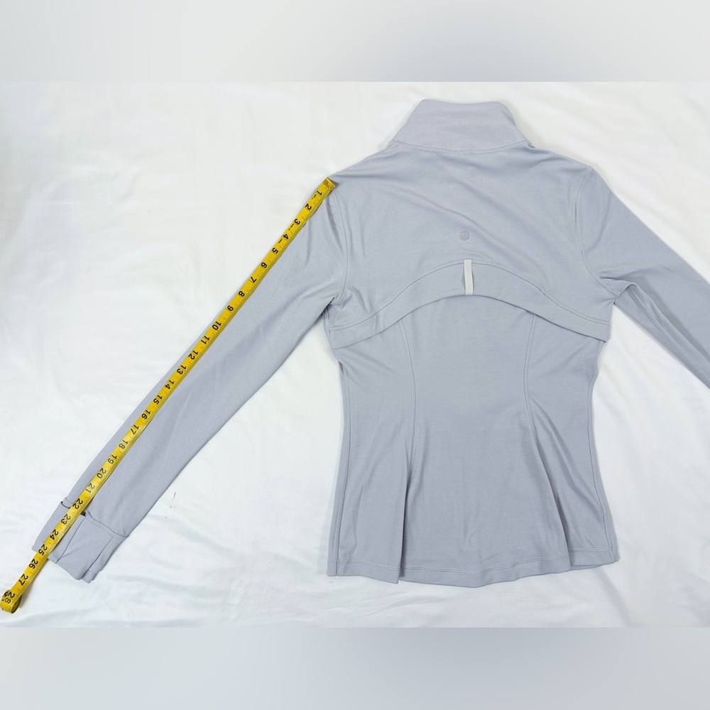 NWT Lululemon Define Jacket Nulu - Heathered Core Ultra Light Grey - 8 - Picture 15 of 15